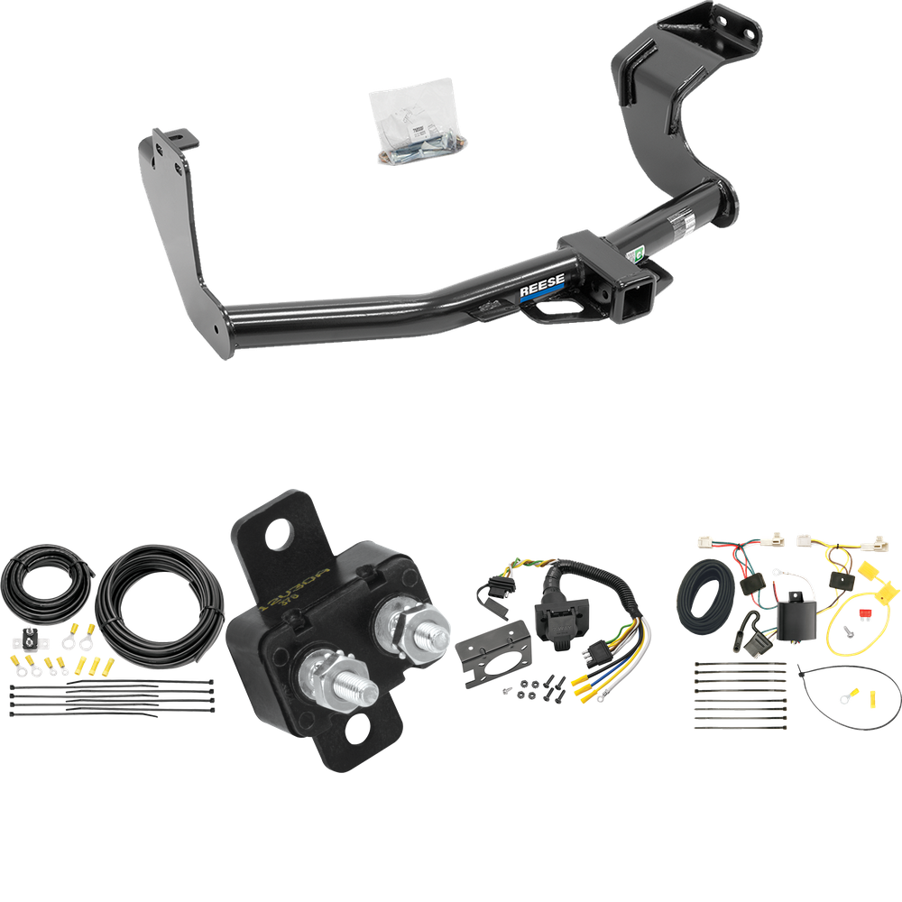 Se adapta al paquete de enganche de remolque Mitsubishi Outlander 2014-2015 con cableado RV de 7 vías (excluye: modelos Outlander Sport o PHEV) de Reese Towpower