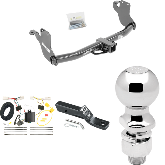 Se adapta al paquete de enganche de remolque Mitsubishi Outlander Sport 2011-2019 con cableado plano de 4 + soporte de bola con caída de 2" + bola de 2-5/16" de Draw-Tite