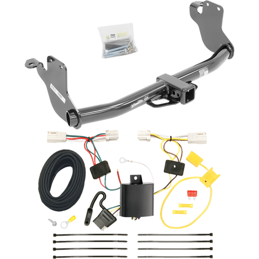 Se adapta al paquete de enganche de remolque Mitsubishi Outlander Sport 2011-2019 con arnés de cableado plano de 4 de Draw-Tite