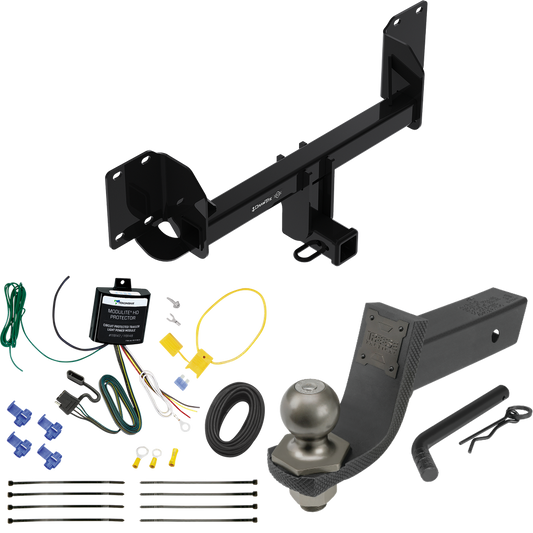 Se adapta al paquete de remolque con enganche de remolque BMW X5 2019-2023 con cableado plano de 4 + kit de inicio táctico Interlock con caída de 3-1/4" y bola de 2" (excluye: modelos con paquete deportivo M) de Draw-Tite