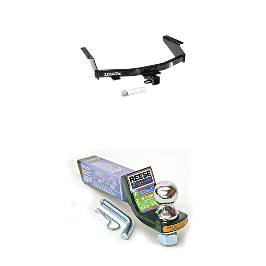 Fits 2007-2011 Dodge Nitro Trailer Hitch Tow PKG w/ Starter Kit Ball Mount w/ 2" Drop & 1-7/8" Ball By Draw-Tite