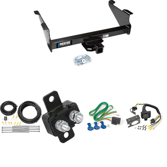 Fits 2003-2003 Dodge Ram 1500 Trailer Hitch Tow PKG w/ 7-Way RV Wiring (For (Built After 11/2002) Models) By Reese Towpower