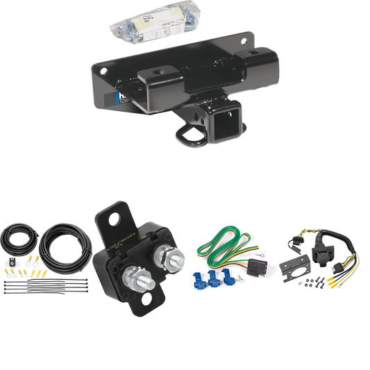 Fits 2002-2003 Dodge Ram 1500 Trailer Hitch Tow PKG w/ 7-Way RV Wiring (For (Built Before 11/2002) Models) By Reese Towpower