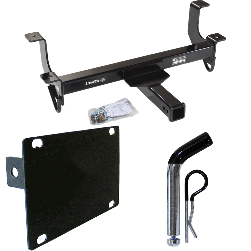 Se adapta al paquete de enganche de remolque de montaje frontal RAM 1500 Classic 2019-2023 con soporte para placa de matrícula + pasador/clip de Draw-Tite