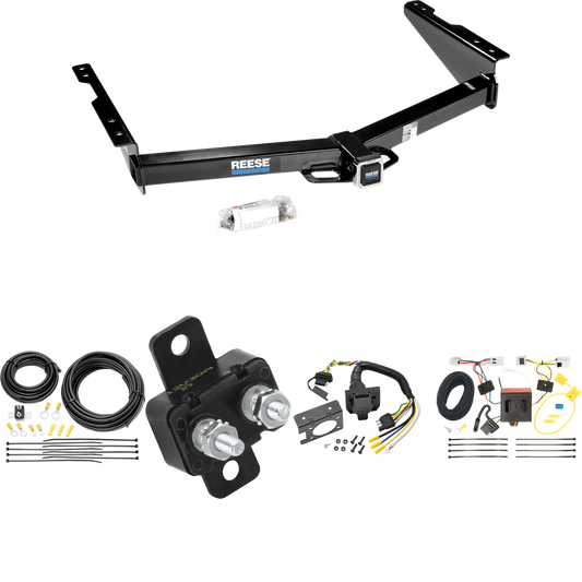 Fits 2012-2021 Nissan NV3500 Trailer Hitch Tow PKG w/ 7-Way RV Wiring By Reese Towpower