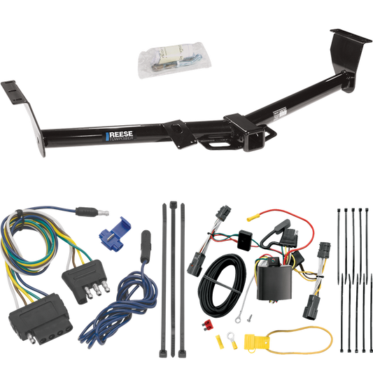 Se adapta al paquete de remolque de enganche de remolque KIA Sedona 2006-2012 con arnés de cableado plano de 5 (para modelos de distancia entre ejes de 118,9") de Reese Towpower