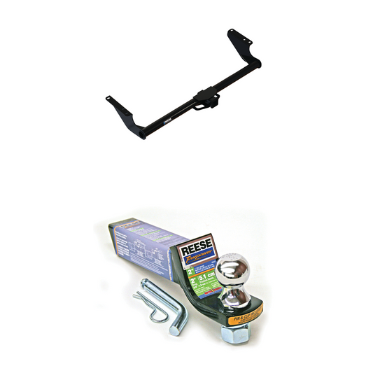 Fits 2021-2023 Toyota Sienna Trailer Hitch Tow PKG w/ Starter Kit Ball Mount w/ 2" Drop & 1-7/8" Ball By Reese Towpower