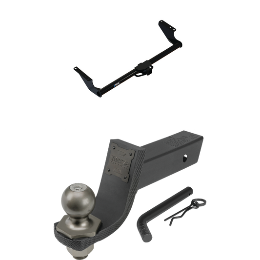 Fits 2021-2023 Toyota Sienna Trailer Hitch Tow PKG + Interlock Tactical Starter Kit w/ 3-1/4" Drop & 2" Ball By Reese Towpower