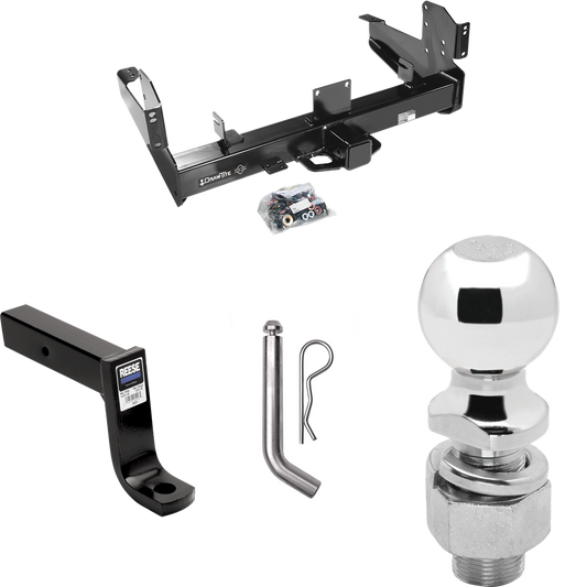 Fits 2011-2023 RAM 3500 Trailer Hitch Tow PKG w/ Ball Mount w/ 7-3/4" Drop + Pin/Clip + 2-5/16" Ball By Draw-Tite