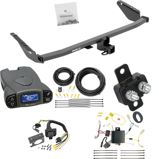 Fits 2011-2014 Toyota Sienna Trailer Hitch Tow PKG w/ Tekonsha Prodigy P3 Brake Control + 7-Way RV Wiring By Draw-Tite