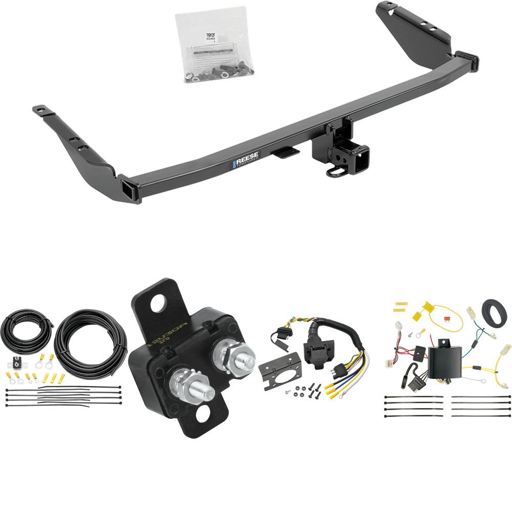 Se adapta al paquete de enganche de remolque Toyota Sienna 2015-2020 con cableado RV de 7 vías (para modelos SE) de Reese Towpower