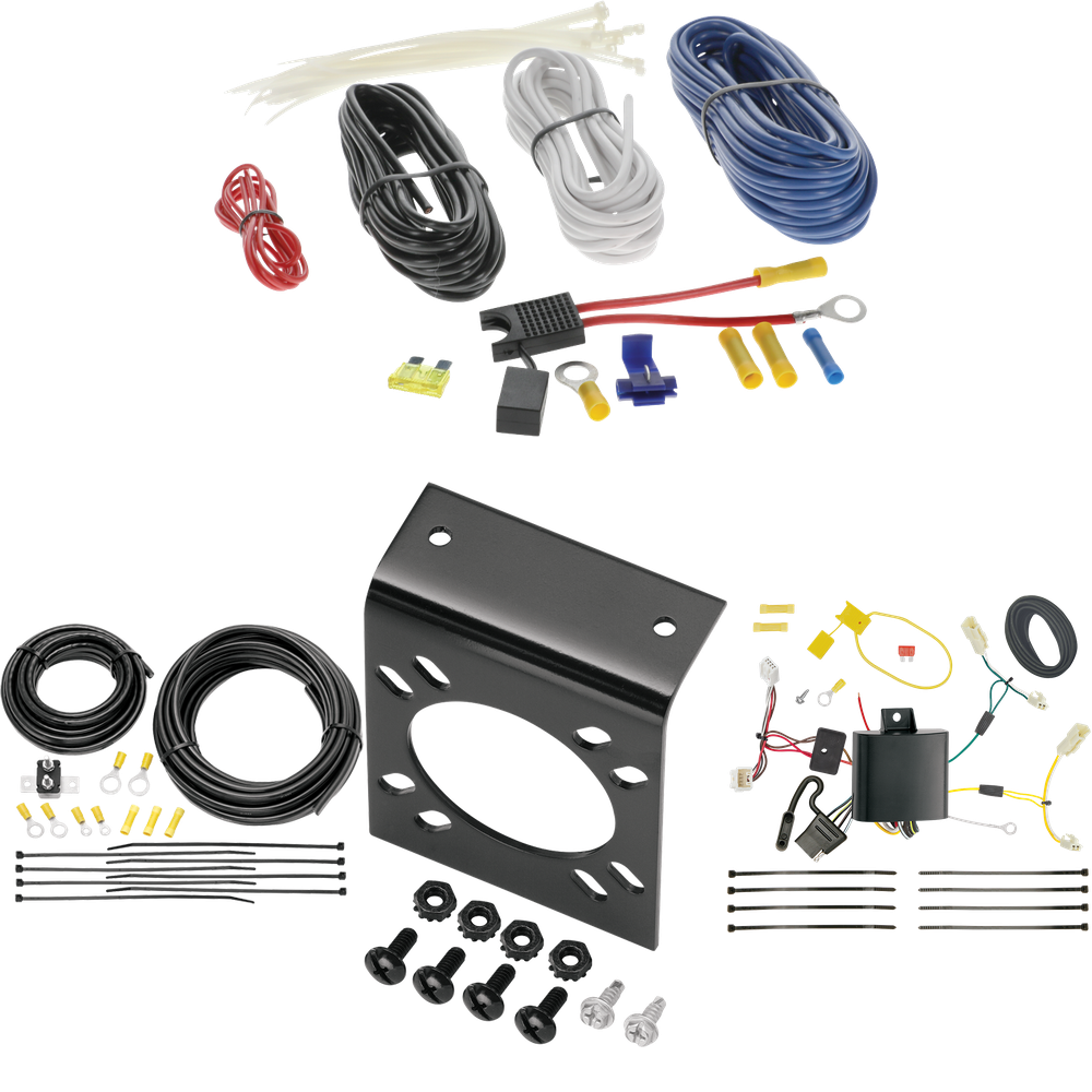 Fits 2015-2020 Toyota Sienna 7-Way RV Wiring (For SE Models) By Tekonsha