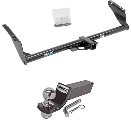 Fits 2015-2020 Toyota Sienna Trailer Hitch Tow PKG w/ Starter Kit Ball Mount w/ 2" Drop & 2" Ball (For SE Models) By Reese Towpower