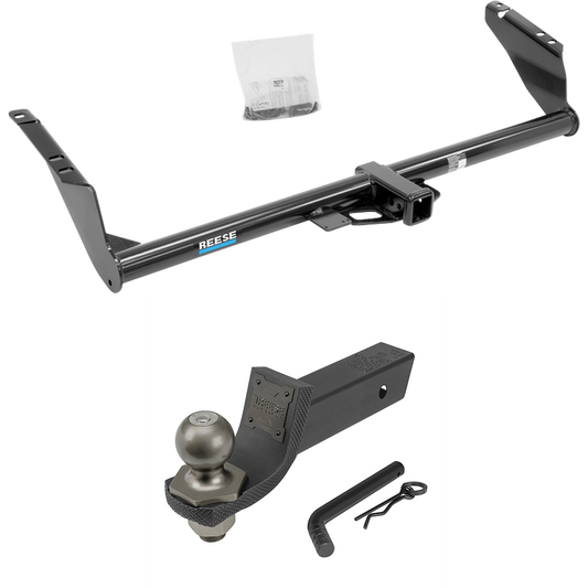 Fits 2004-2010 Toyota Sienna Trailer Hitch Tow PKG + Interlock Tactical Starter Kit w/ 2" Drop & 2" Ball By Reese Towpower