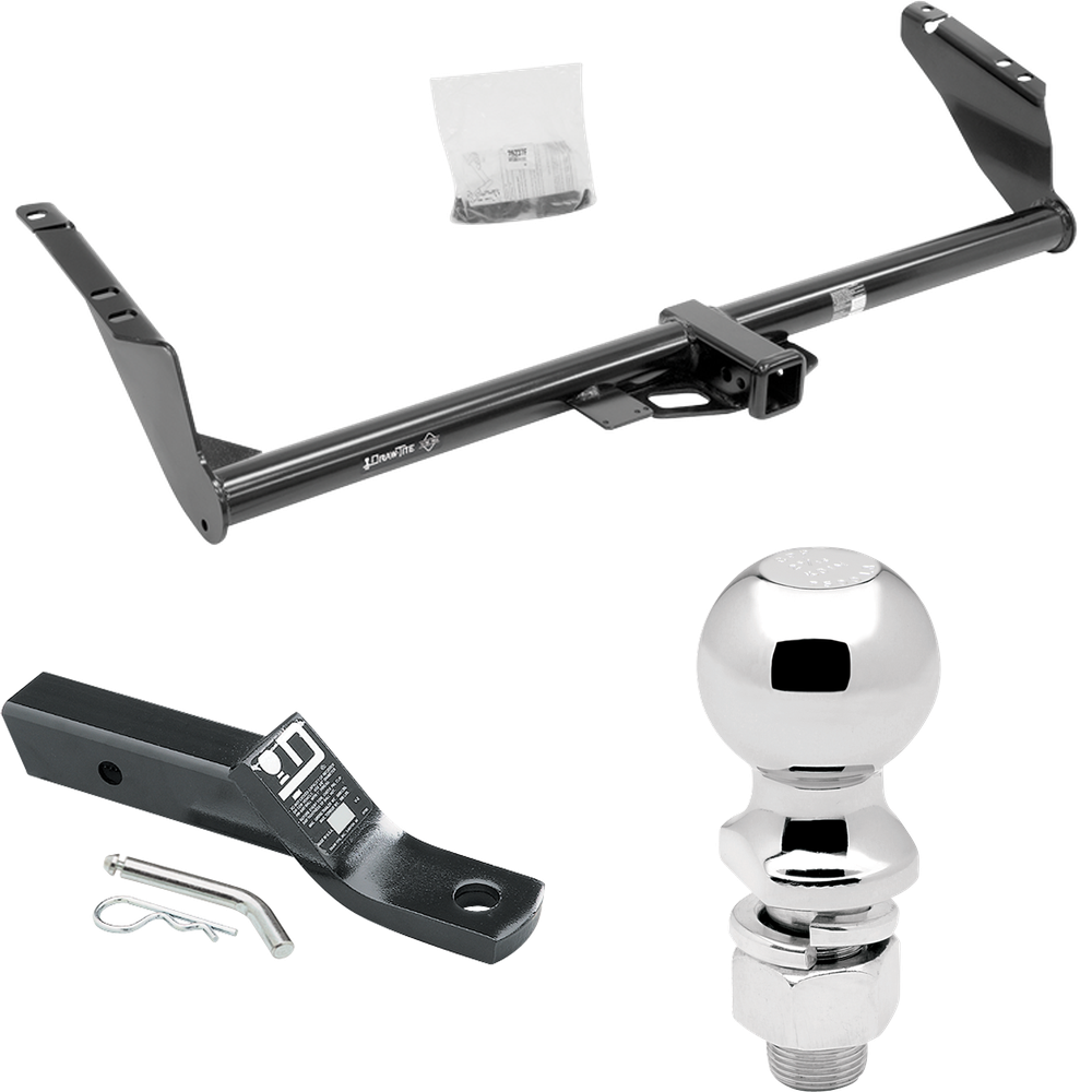 Fits 2015-2020 Toyota Sienna Trailer Hitch Tow PKG w/ Ball Mount w/ 2" Drop + 2-5/16" Ball (Excludes: SE Models) By Draw-Tite