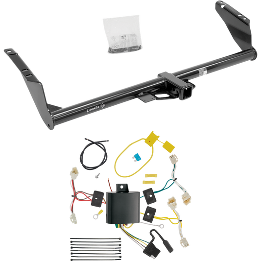 Fits 2015-2020 Toyota Sienna Trailer Hitch Tow PKG w/ 4-Flat Wiring Harness (Excludes: SE Models) By Draw-Tite