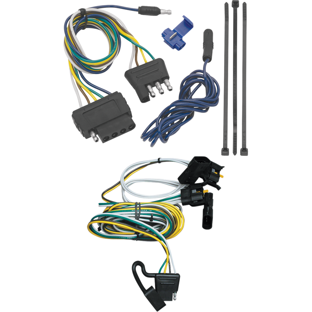 Fits 1997-1997 Ford Aerostar Vehicle End Wiring Harness 5-Way Flat (For Extended Body Models) By Tekonsha