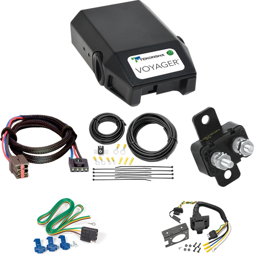 Se adapta al cableado de RV de 7 vías Lincoln Mark LT 2006-2008 + control de freno Tekonsha Voyager + adaptador BC Plug &amp; Play (para modelos (construidos después de 8/2005)) de Reese Towpower