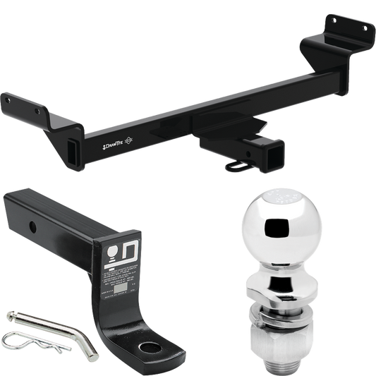 Fits 2023-2023 KIA Sportage Trailer Hitch Tow PKG w/ Ball Mount w/ 4" Drop + 2" Ball By Draw-Tite