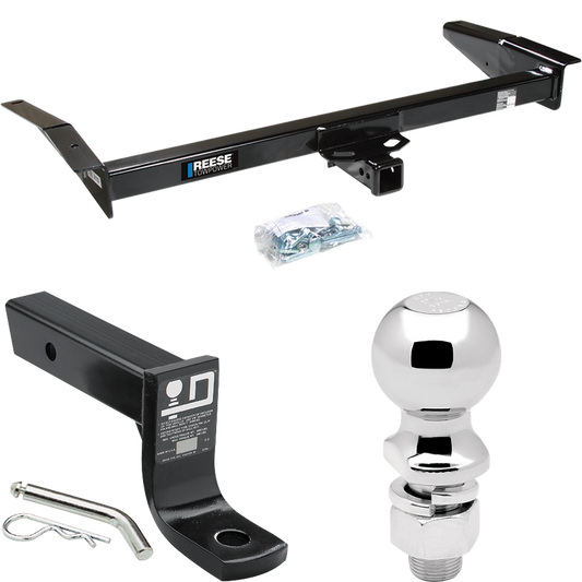 Fits 1983-2011 Mercury Grand Marquis Trailer Hitch Tow PKG w/ Ball Mount w/ 4" Drop + 2-5/16" Ball By Reese Towpower