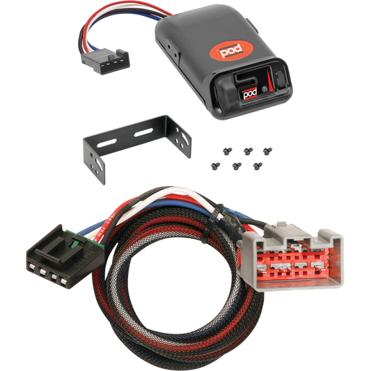 Compatible con control de freno POD Fleetwood Tioga Montara Motorhome Pro Series 2011-2016 + adaptador BC Plug &amp; Play (para modelos con 4 planos de fábrica) de Pro Series