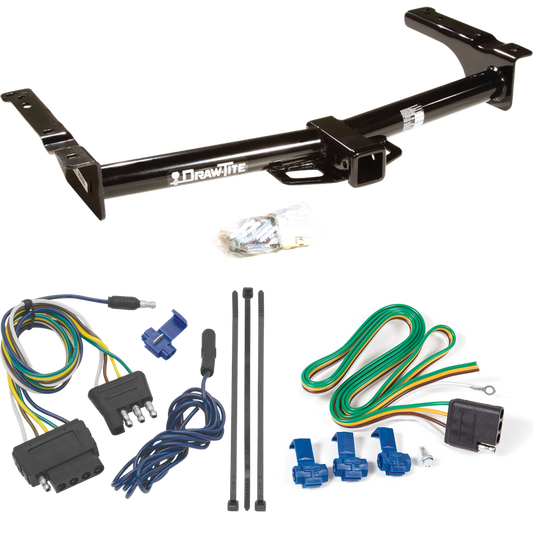 Se adapta al paquete de enganche de remolque Ford E-250 Econoline 2003-2007 con arnés de cableado de 5 planos de Draw-Tite