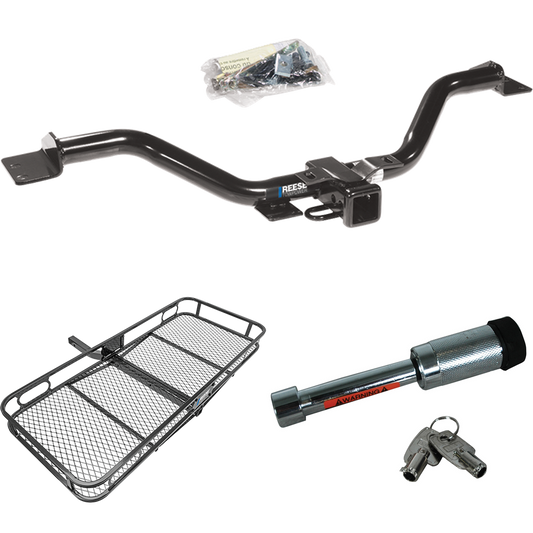 Se adapta al paquete de enganche para remolque Saturn Outlook 2007-2009 con transportador de carga de 60" x 24" + bloqueo de enganche de Reese Towpower