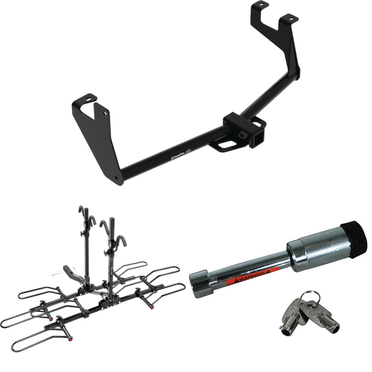 Se adapta al paquete de enganche de remolque Chevrolet Trax 2017-2022 con portaequipajes estilo plataforma para 4 bicicletas + bloqueo de enganche (para modelos LS) de Draw-Tite