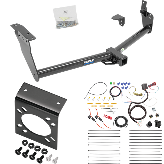 Fits 2009-2012 Infiniti FX35 Trailer Hitch Tow PKG w/ 7-Way RV Wiring By Reese Towpower