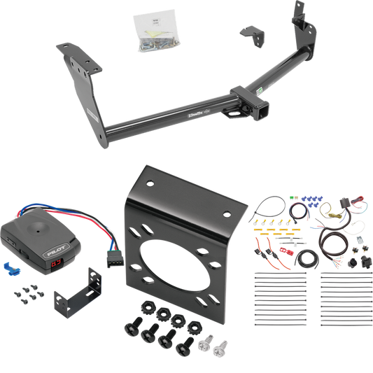 Se adapta al paquete de enganche de remolque Infiniti QX70 2014-2017 con control de freno piloto serie Pro + cableado RV de 7 vías de Draw-Tite