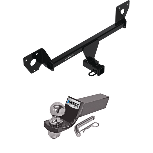 Fits 2020-2023 Buick Encore GX Trailer Hitch Tow PKG w/ Starter Kit Ball Mount w/ 2" Drop & 2" Ball By Draw-Tite