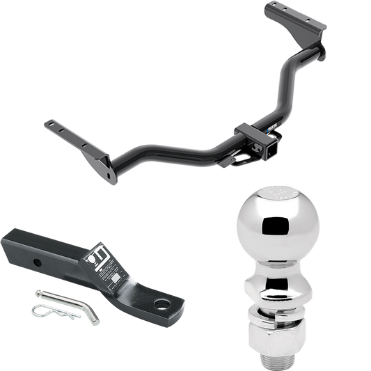 Fits 2014-2020 Infiniti QX60 Trailer Hitch Tow PKG w/ Ball Mount w/ 2" Drop + 2-5/16" Ball By Reese Towpower