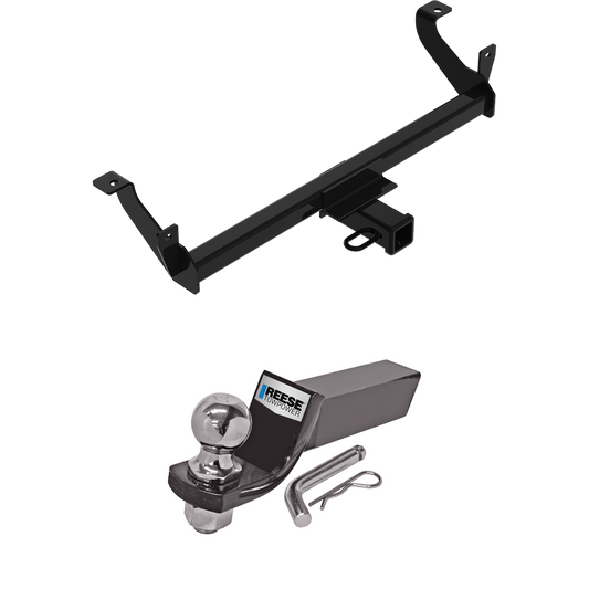 Fits 2019-2020 Buick Envision Trailer Hitch Tow PKG w/ Starter Kit Ball Mount w/ 2" Drop & 2" Ball By Reese Towpower