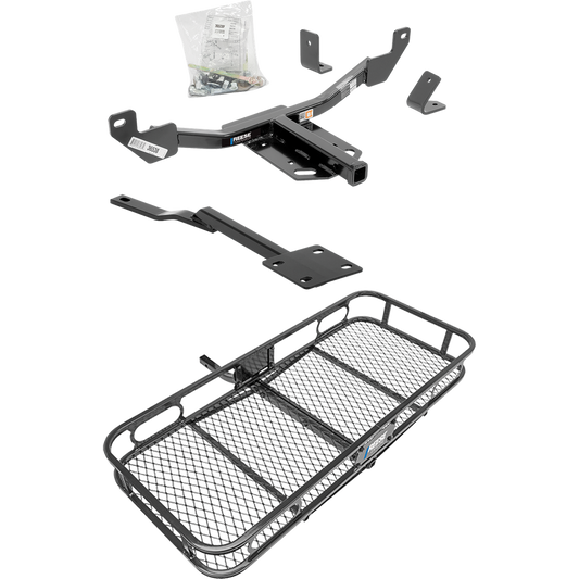 Se adapta al paquete de remolque con enganche de remolque Chevrolet Malibu 2013-2015 con estante portador de carga de 48" x 20" (excluye: modelos LTZ y Canadá) de Reese Towpower