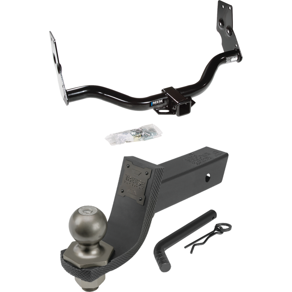 Fits 1997-2003 Infiniti QX4 Trailer Hitch Tow PKG + Interlock Tactical Starter Kit w/ 3-1/4" Drop & 2" Ball By Reese Towpower