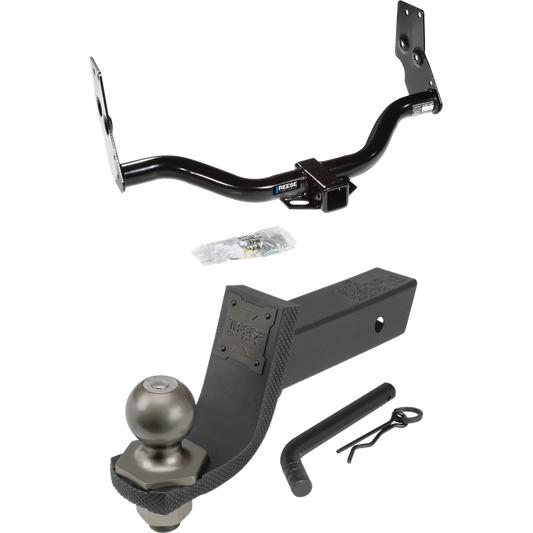 Fits 1997-2003 Infiniti QX4 Trailer Hitch Tow PKG + Interlock Tactical Starter Kit w/ 3-1/4" Drop & 2" Ball By Reese Towpower