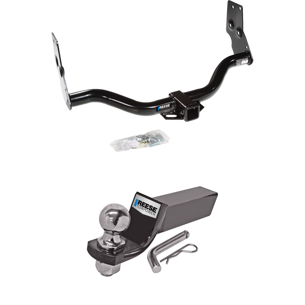 Fits 1997-2003 Infiniti QX4 Trailer Hitch Tow PKG w/ Starter Kit Ball Mount w/ 2" Drop & 2" Ball By Reese Towpower