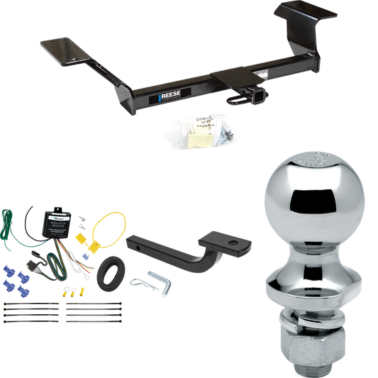 Se adapta al paquete de enganche de remolque Pontiac Bonneville 2000-2005 con arnés de cableado de 4 planos + barra de tracción + bola de 1-7/8" de Reese Towpower