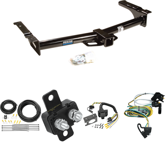 Fits 1995-2002 Ford E-350 Econoline Trailer Hitch Tow PKG w/ 7-Way RV Wiring By Reese Towpower