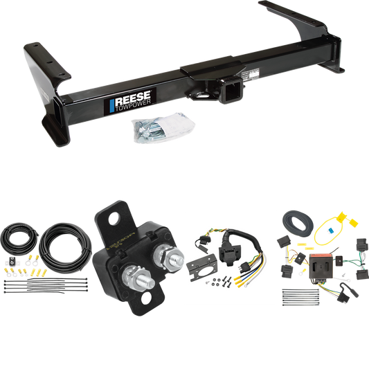 Fits 2008-2014 Ford E-250 Econoline Trailer Hitch Tow PKG w/ 7-Way RV Wiring By Reese Towpower