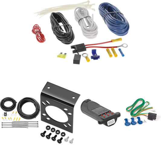Fits 1974-1981 Plymouth Trailduster 7-Way RV Wiring + 7-Way Tester and Trailer Emulator By Reese Towpower