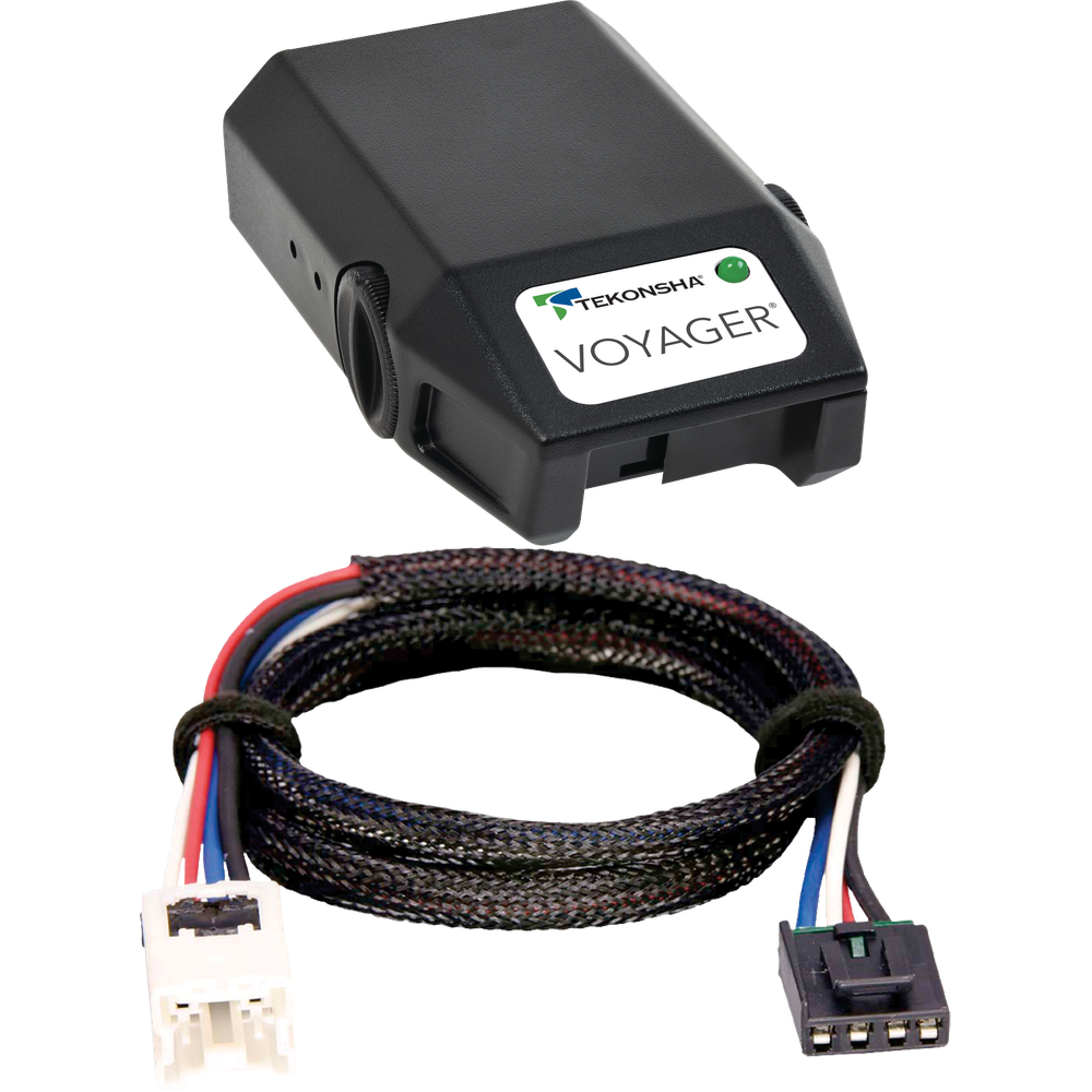 Compatible con control de freno Nissan Frontier Tekonsha Voyager 2005-2023 + adaptador BC Plug &amp; Play (para modelos con paquete de remolque de fábrica (solo Canadá)) de Tekonsha