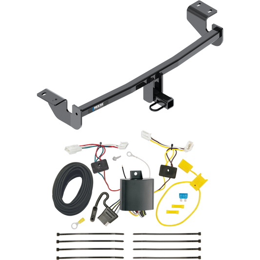 Fits 2016-2016 Scion iM Trailer Hitch Tow PKG w/ 4-Flat Wiring Harness By Reese Towpower