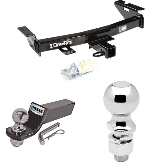 Se adapta al paquete de enganche de remolque Pontiac Montana SV6 2007-2009 con kit de inicio de soporte de bola con caída de 2" y bola de 2" + bola de 2-5/16" (para modelos (solo Canadá)) de Draw-Tite