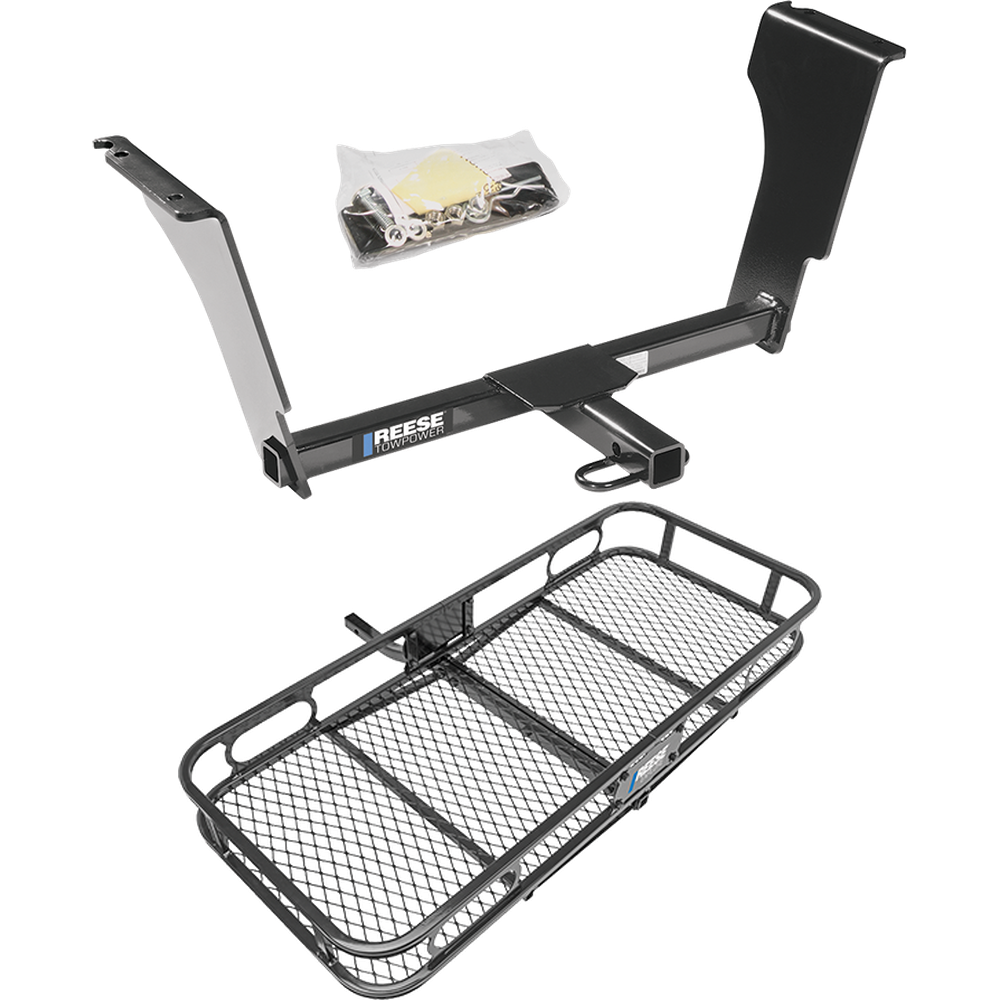 Se adapta al paquete de remolque con enganche de remolque Cadillac CTS V 2004-2007 con soporte de carga de 48" x 20" de Reese Towpower