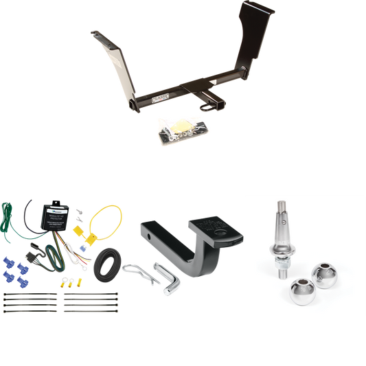 Se adapta al paquete de enganche de remolque Cadillac STS 2005-2011 con arnés de cableado plano de 4 + barra de tracción + bolas intercambiables de 1-7/8" y 2" de Draw-Tite