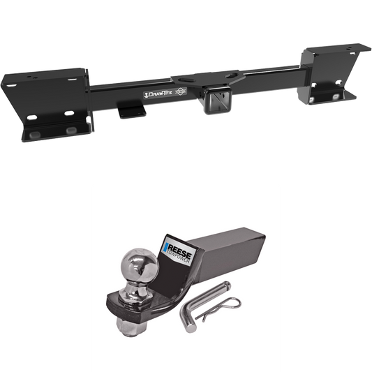 Fits 2019-2022 Subaru Ascent Trailer Hitch Tow PKG w/ Starter Kit Ball Mount w/ 2" Drop & 2" Ball By Draw-Tite