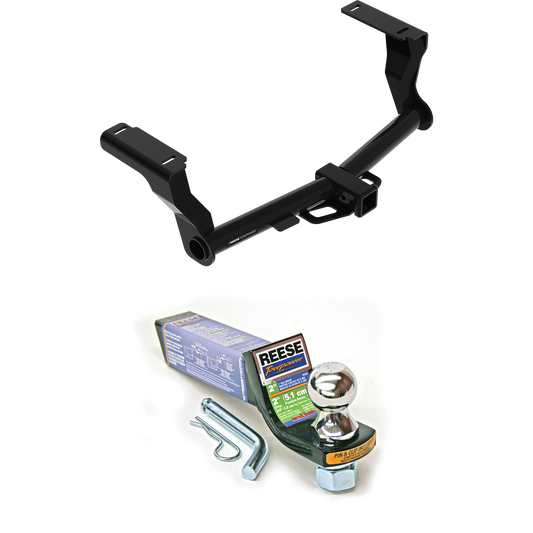 Fits 2016-2023 Subaru Crosstrek Trailer Hitch Tow PKG w/ Starter Kit Ball Mount w/ 2" Drop & 1-7/8" Ball (For Hybrid Models) By Reese Towpower