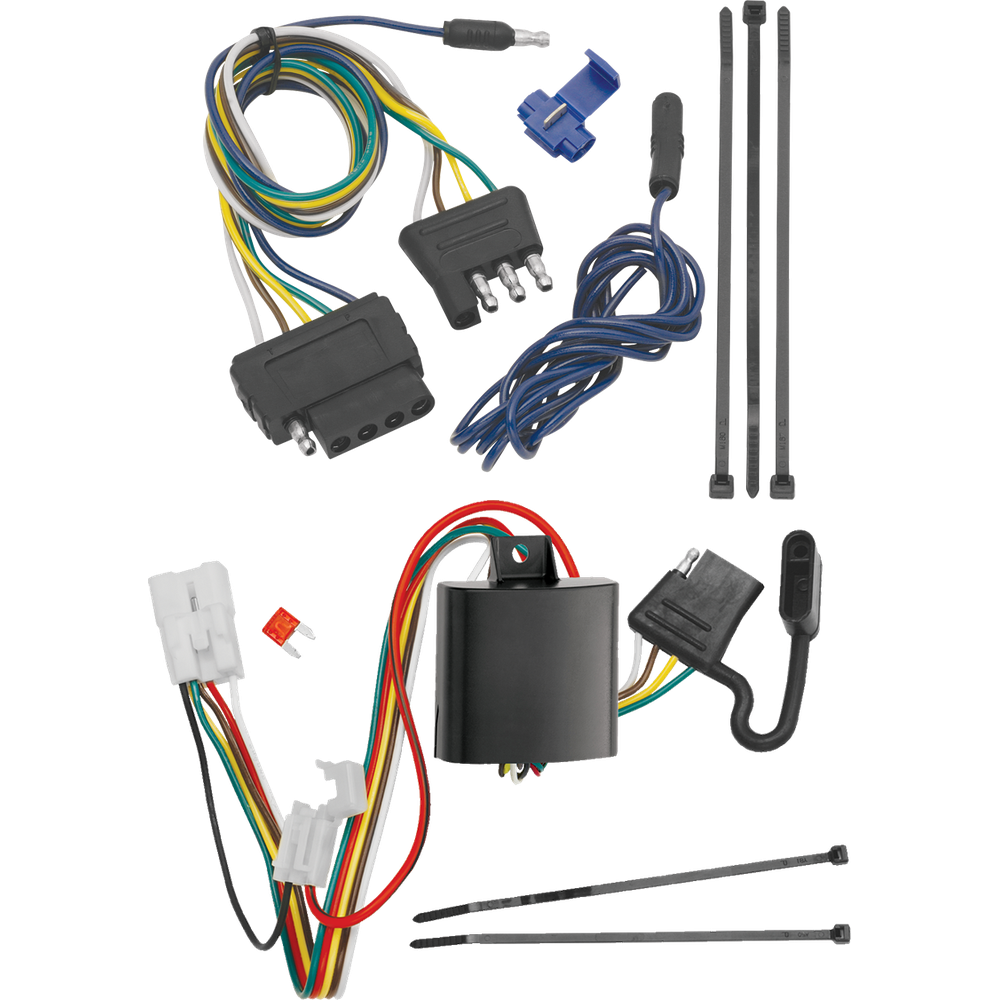 Se adapta al arnés de cableado del extremo del vehículo Subaru Forester 2014-2022, plano de 5 vías de Tekonsha