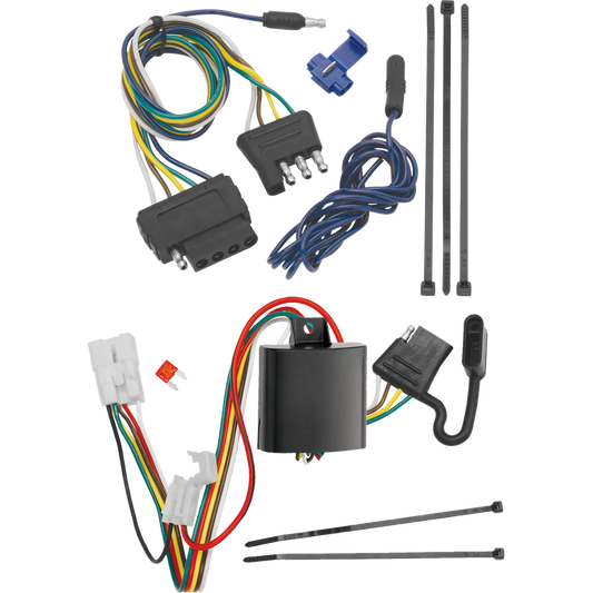 Fits 2014-2022 Subaru Forester Vehicle End Wiring Harness 5-Way Flat By Tekonsha